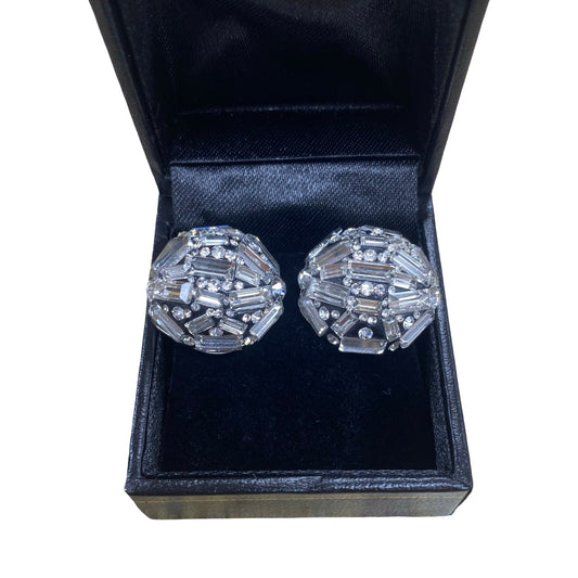 Earrings Designer By Kate Spade In Silver