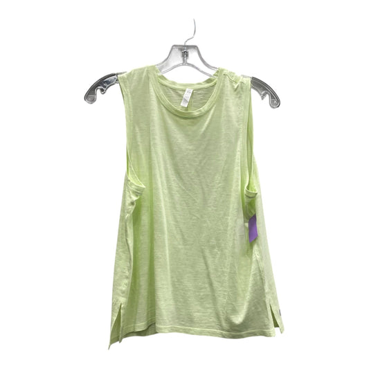 Athletic Tank Top By Zella In Green, Size:S