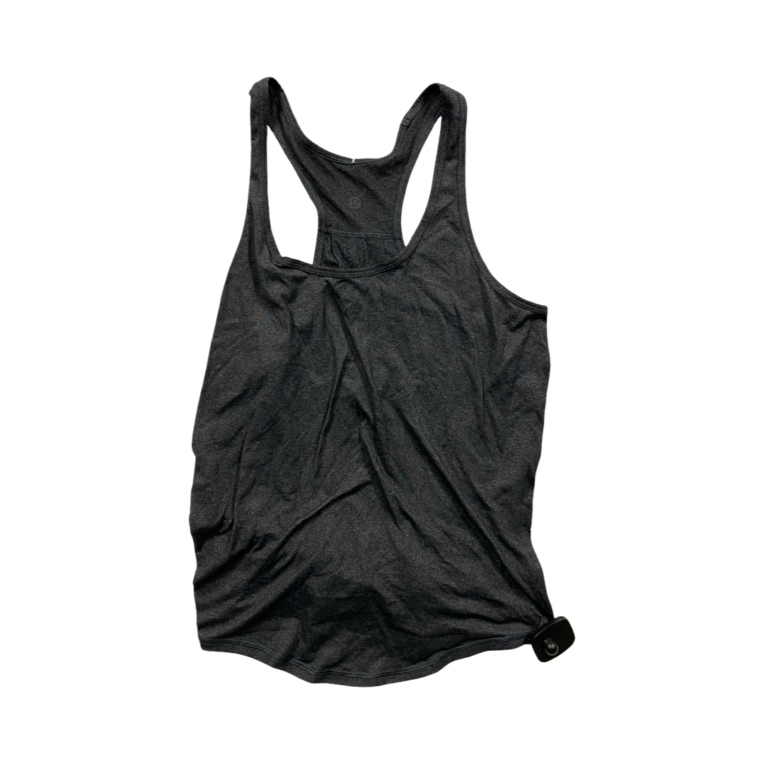 Athletic Tank Top By Lululemon In Grey, Size:M