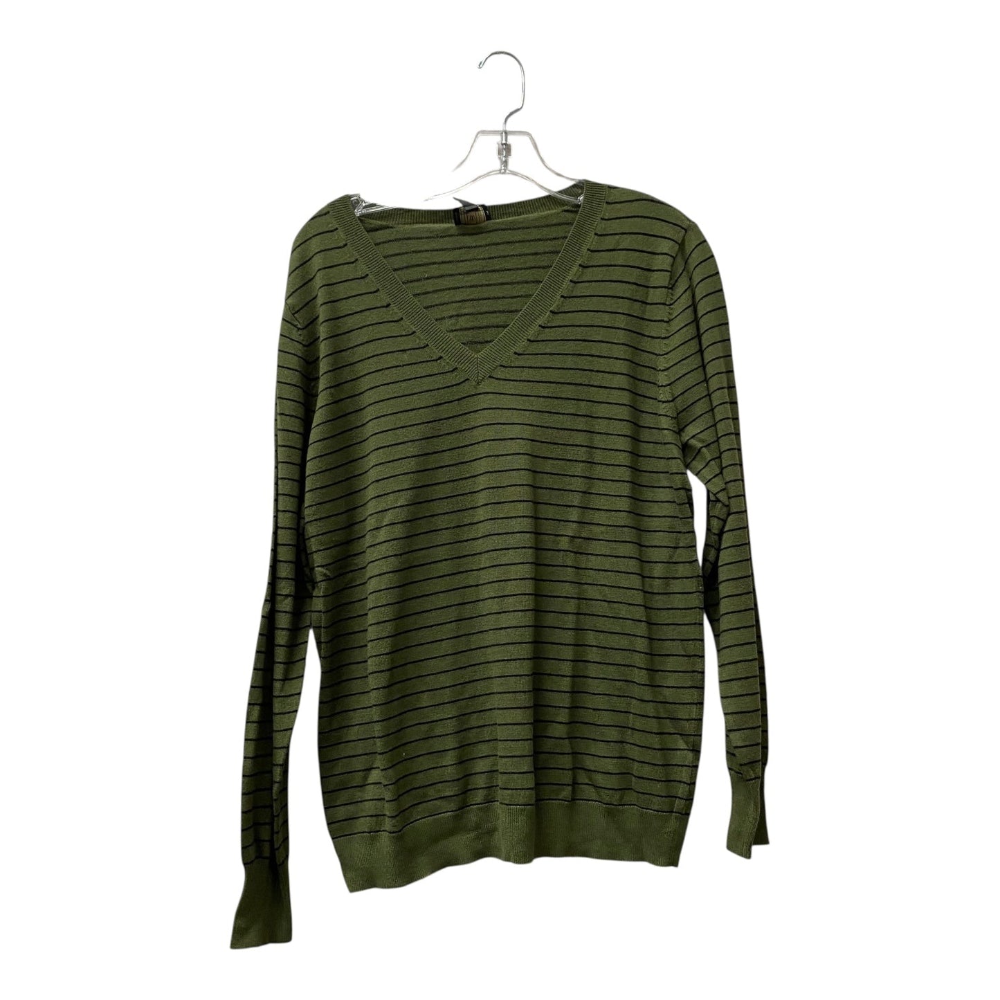 Sweater By Worthington In Green, Size:Xl