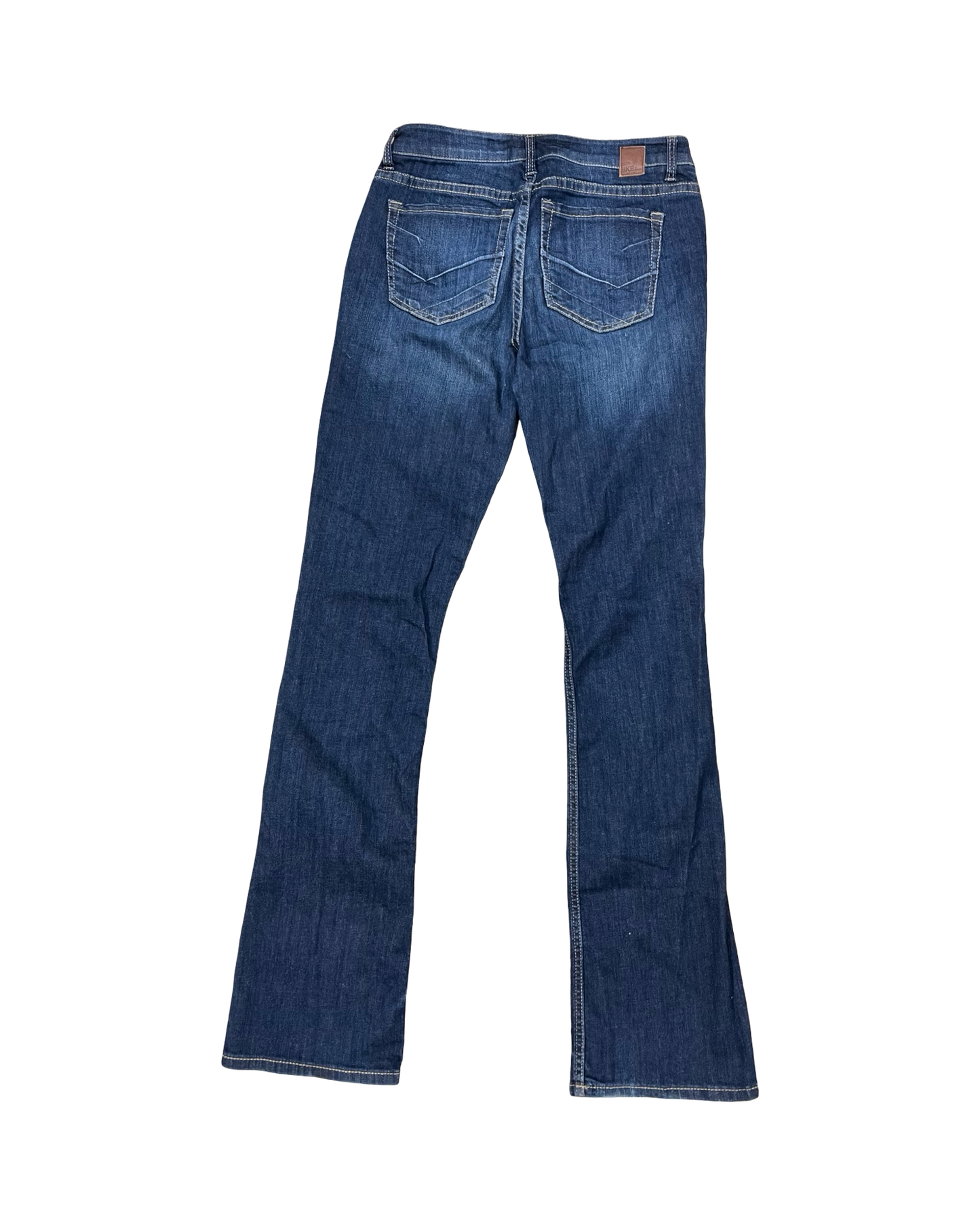 Jeans Boot Cut By Bke In Blue Denim, Size:6L