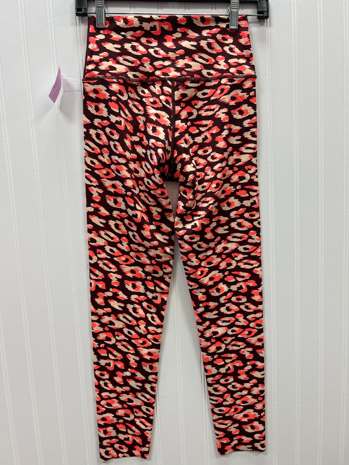 Athletic Leggings By Aerie In Orange, Size:M