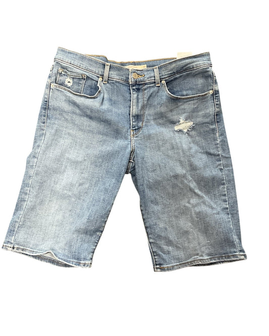 Shorts By Levis In Blue Denim, Size:10