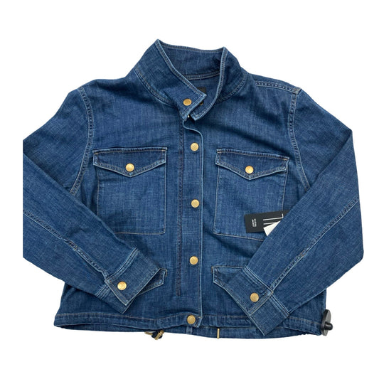 Jacket Denim By Liverpool In Blue Denim, Size:L