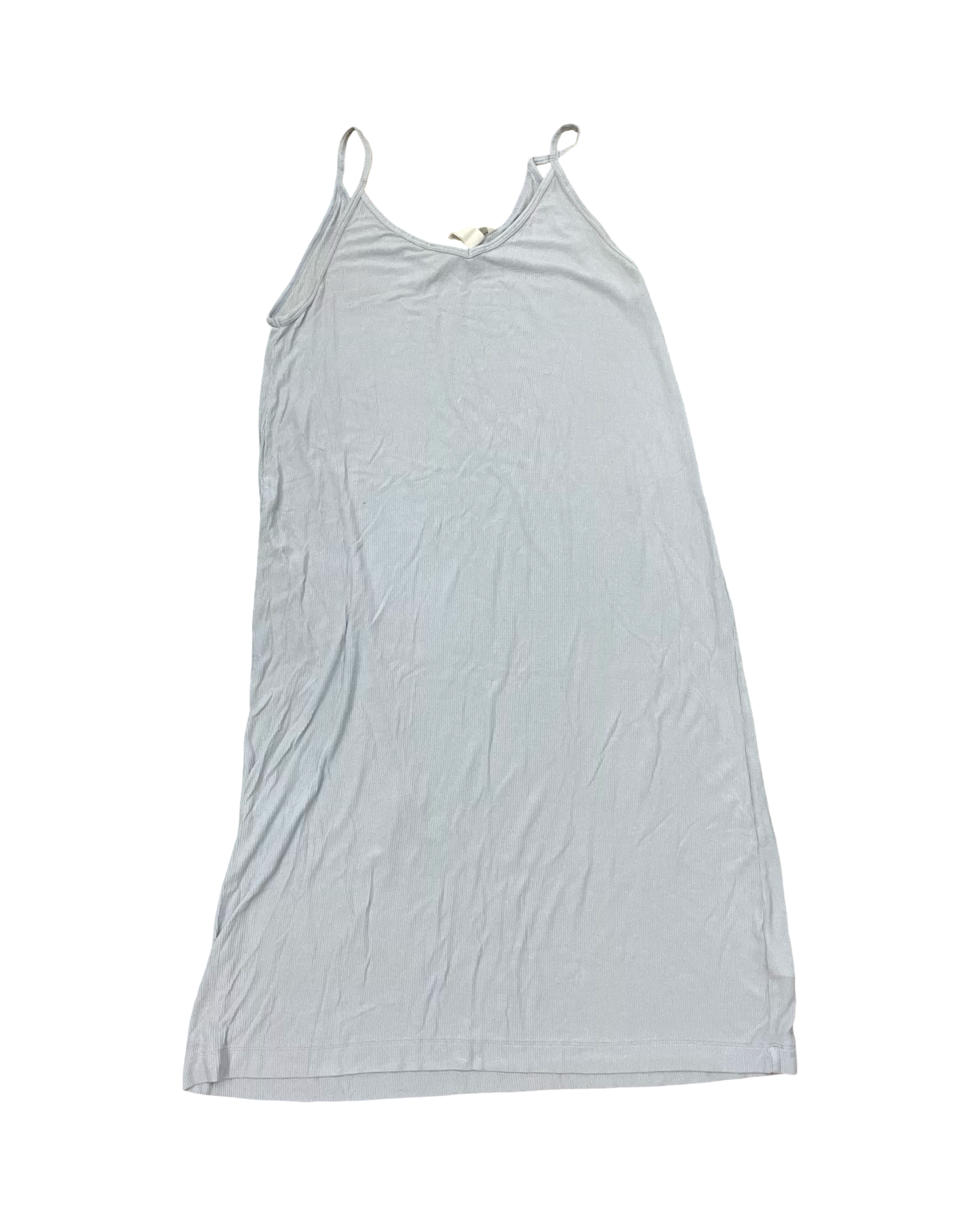 Dress Casual Midi By H&M In Blue, Size:M