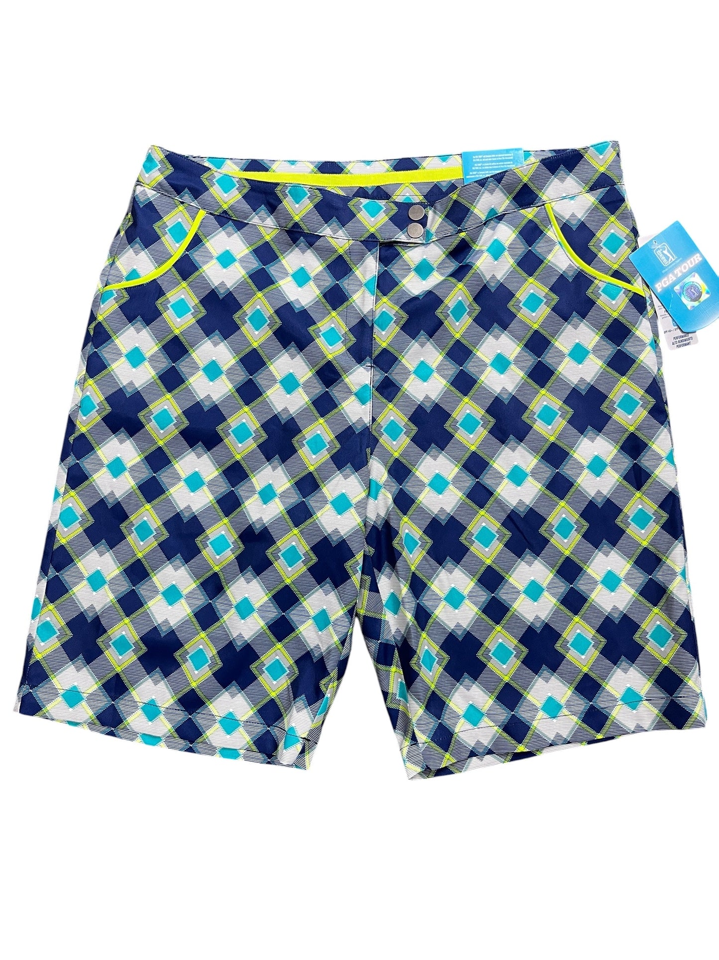 Athletic Shorts By Pga Tour In Blue, Size:Xl