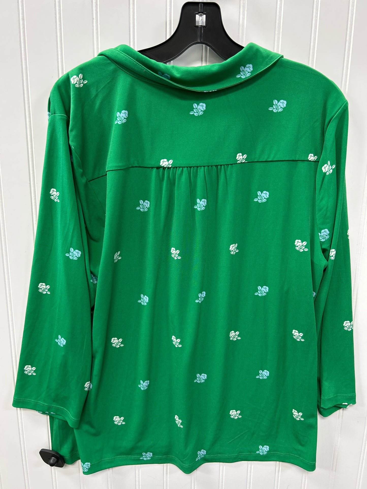 Top Ls By Charter Club In Green, Size:Xl
