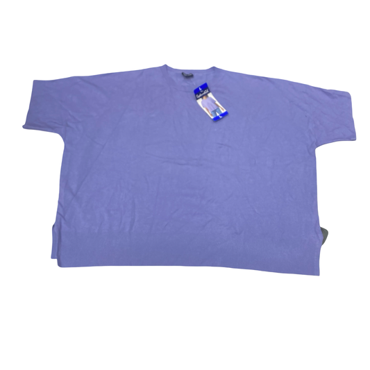 Sweater Ss By Splendid In Purple, Size:L