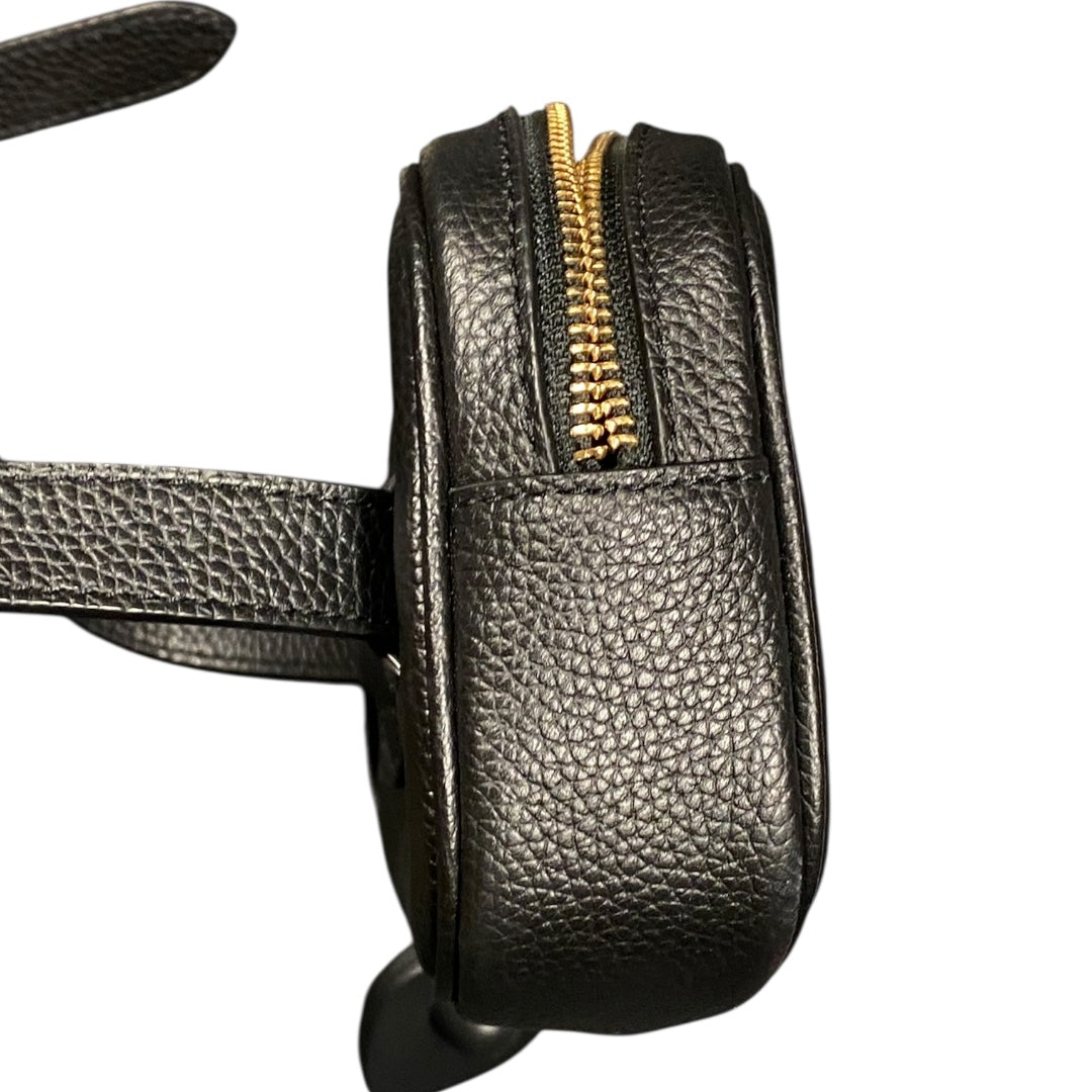 Handbag Designer By Coach In Black, Size:Small