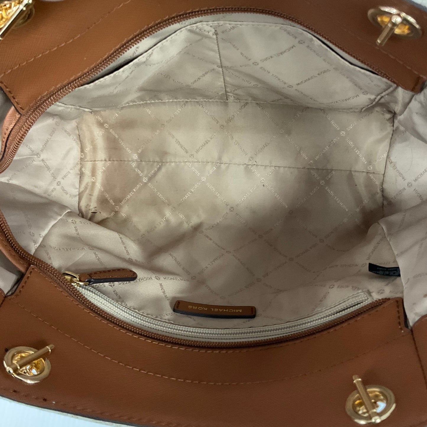 Handbag Designer By Michael Kors, Size: Medium