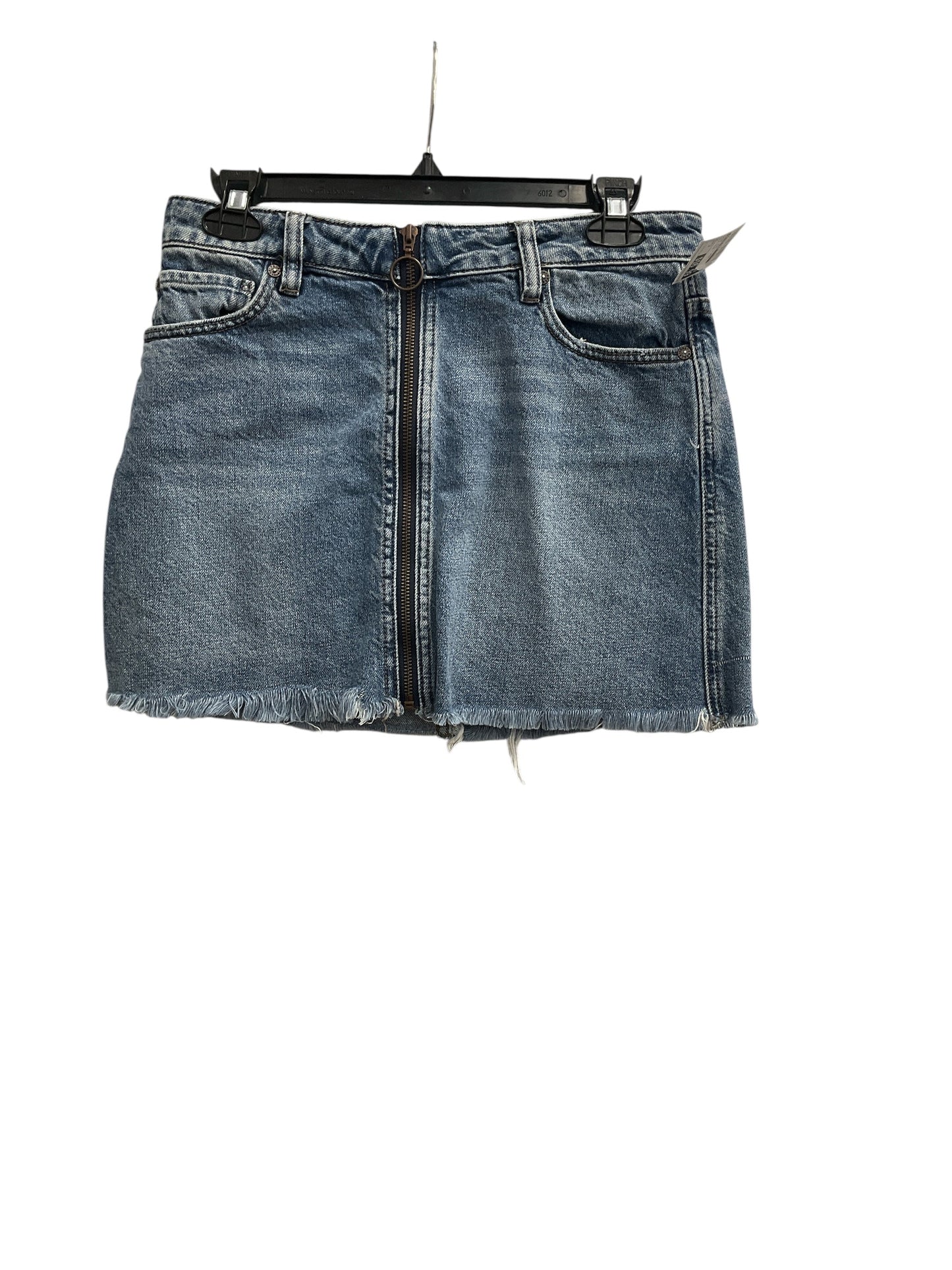 Skirt Mini & Short By We The Free In Blue Denim, Size:2