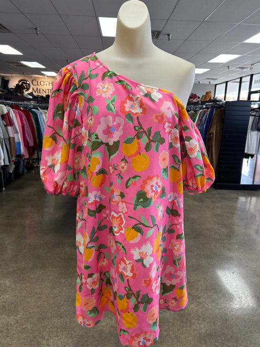 Dress Casual Short By Crosby In Pink, Size:M