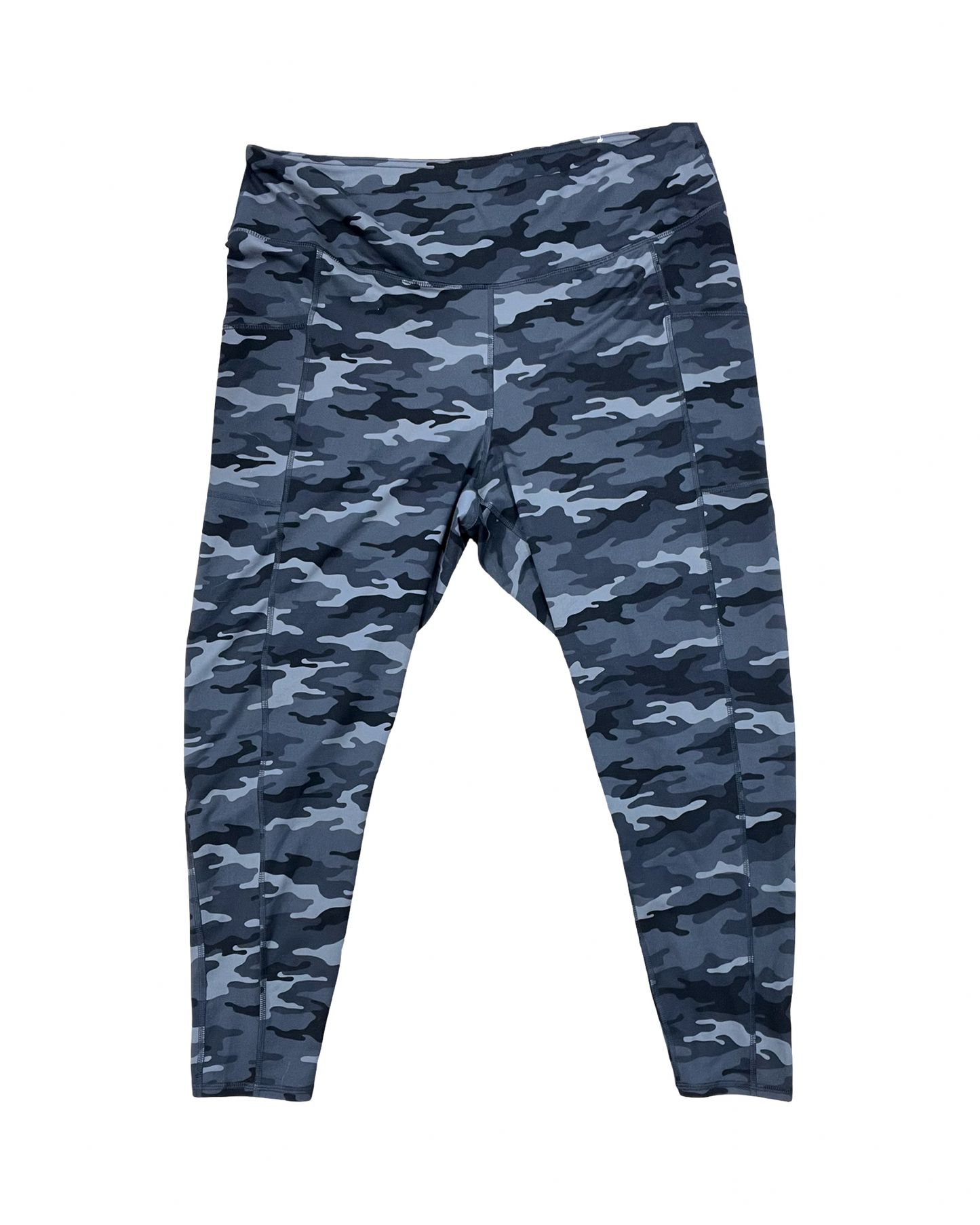 Athletic Leggings By Maurices In Camouflage Print, Size:2X