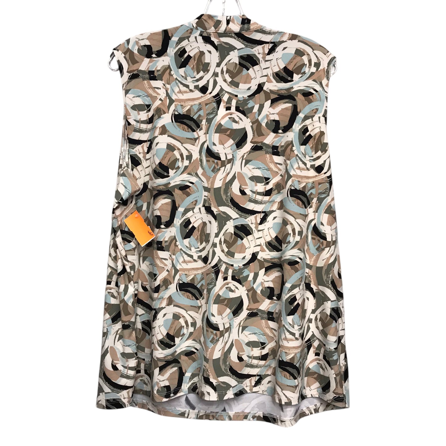 Top Sleeveless By Kasper In Multi, Size:2X