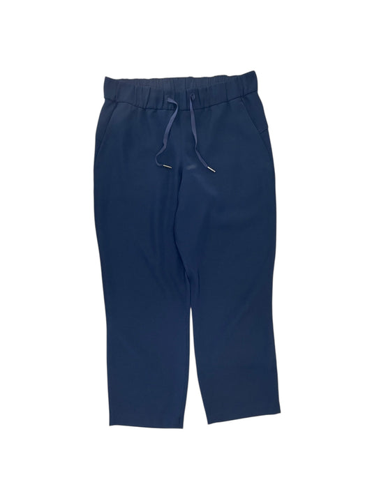 Athletic Pants By Lululemon In Navy, Size:S