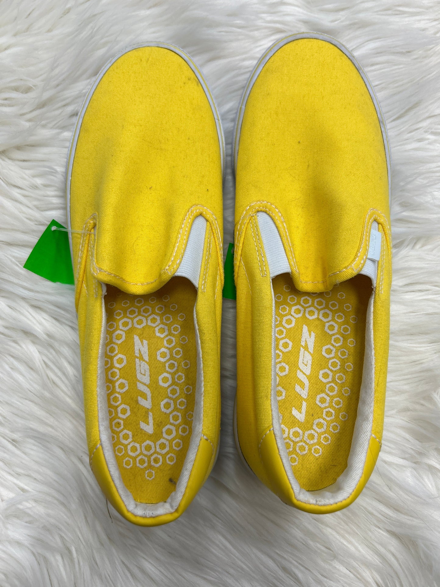 Shoes Flats By Cmc In Yellow, Size:10