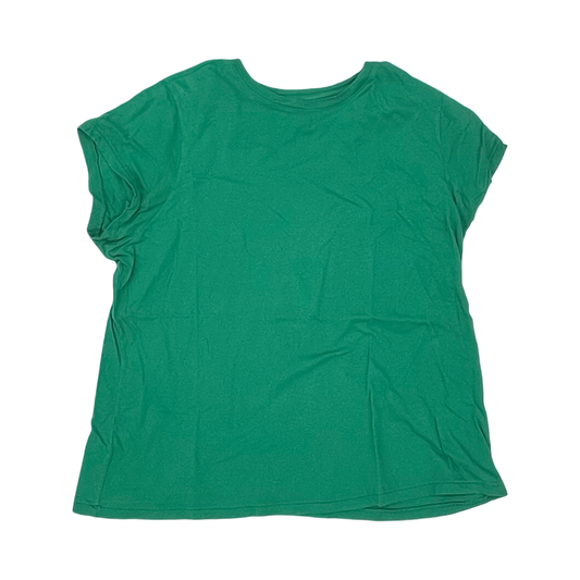 Top Ss Basic By Universal Thread In Green, Size:Xxl
