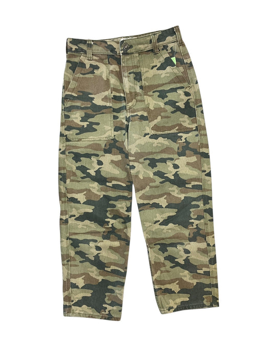Jeans Straight By We The Free In Camouflage Print, Size:4
