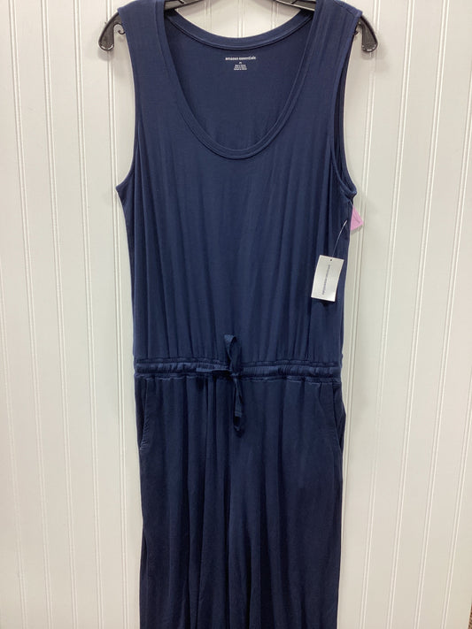 Jumpsuit By Amazon Essentials In Navy, Size:M