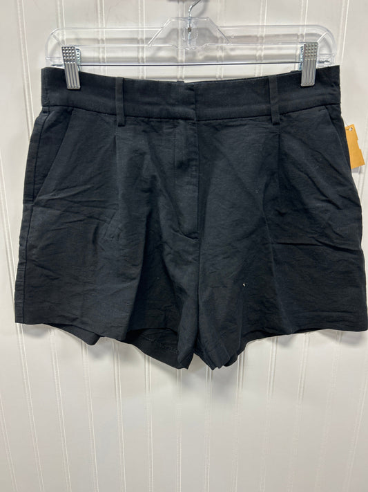 Shorts By H&M In Black, Size:8