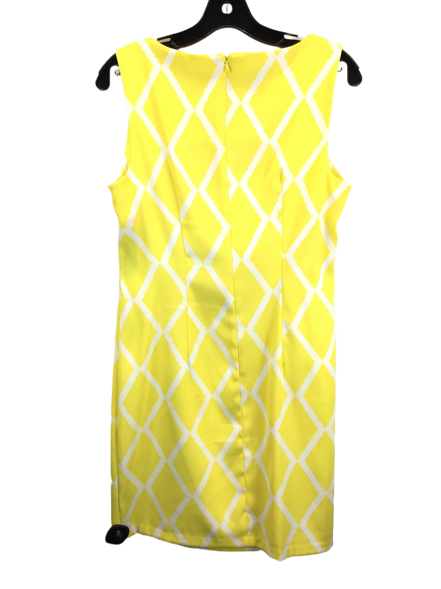 White & Yellow Dress Work Alyx, Size M