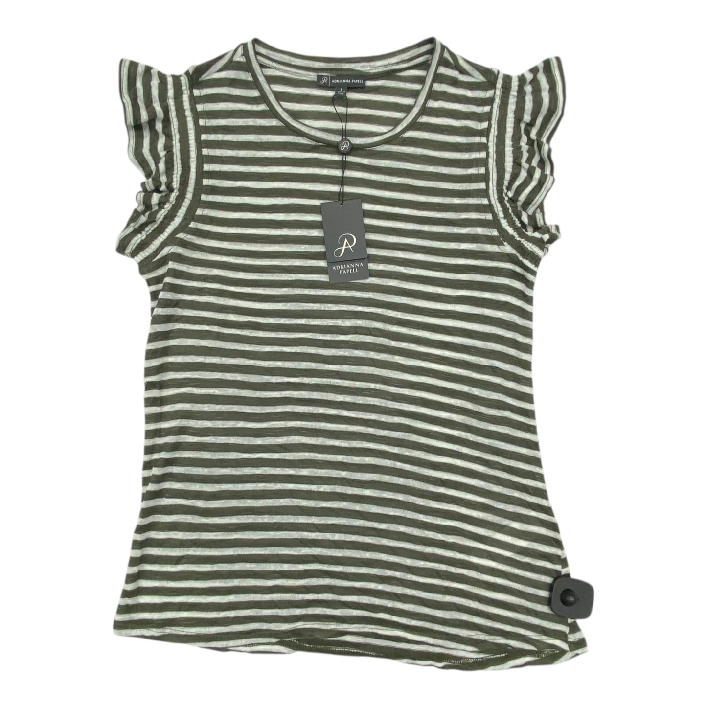 Top Ss By Adrianna Papell In Striped Pattern, Size:S