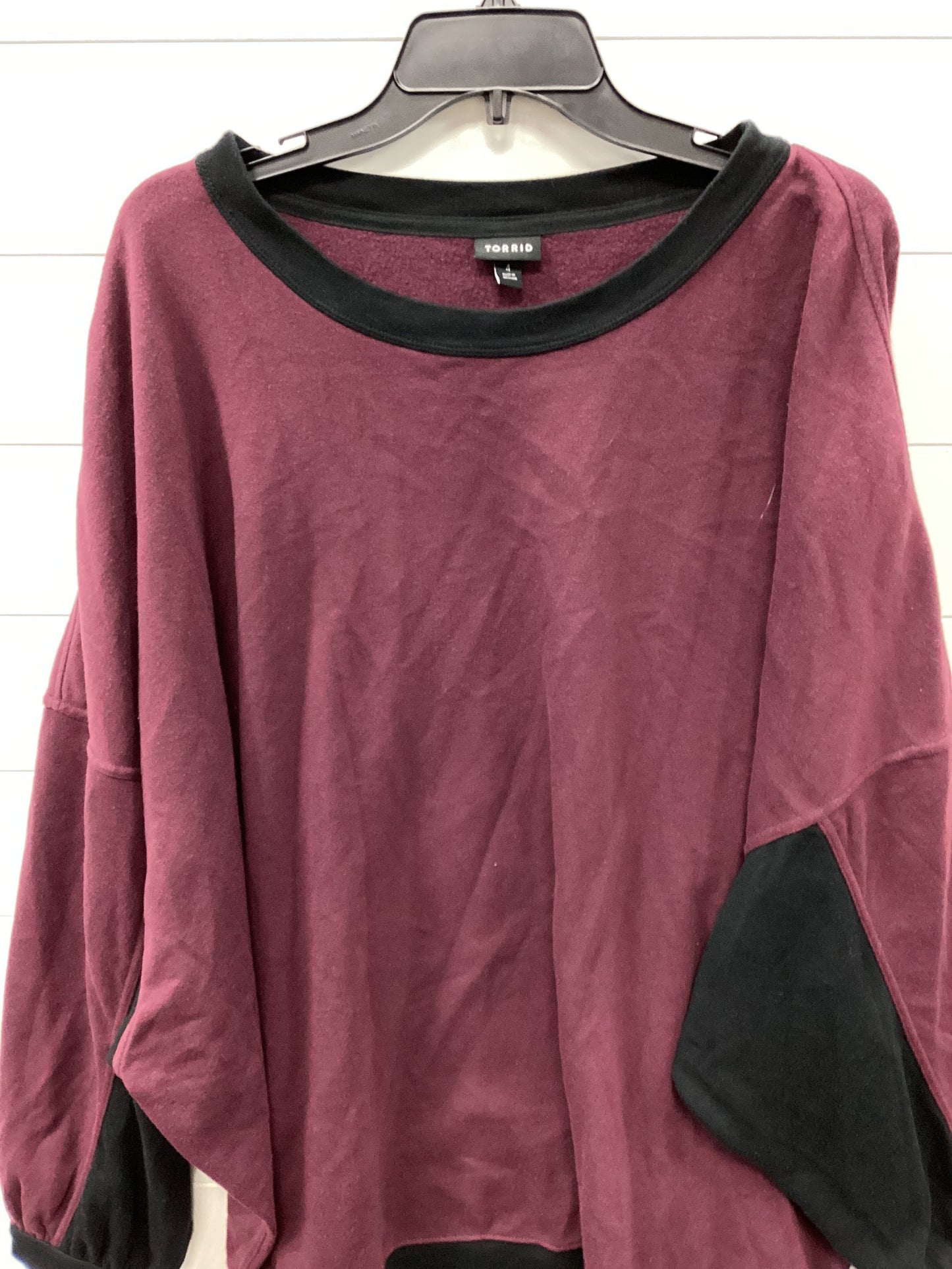 Top Ls By Torrid In Purple, Size:4X
