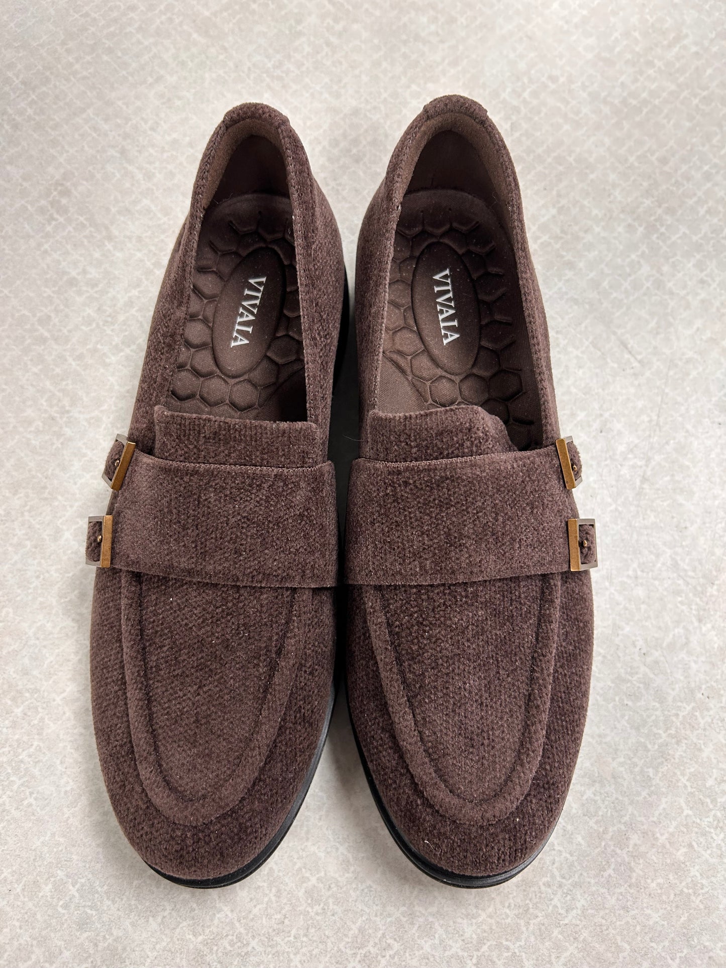 Shoes Flats By Vivaia In Brown, Size:7