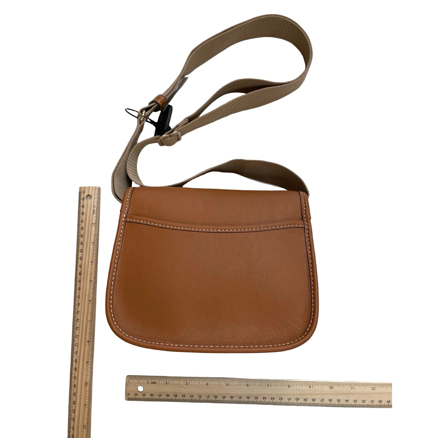 Handbag Designer By Dooney And Bourke In Tan, Size:Medium
