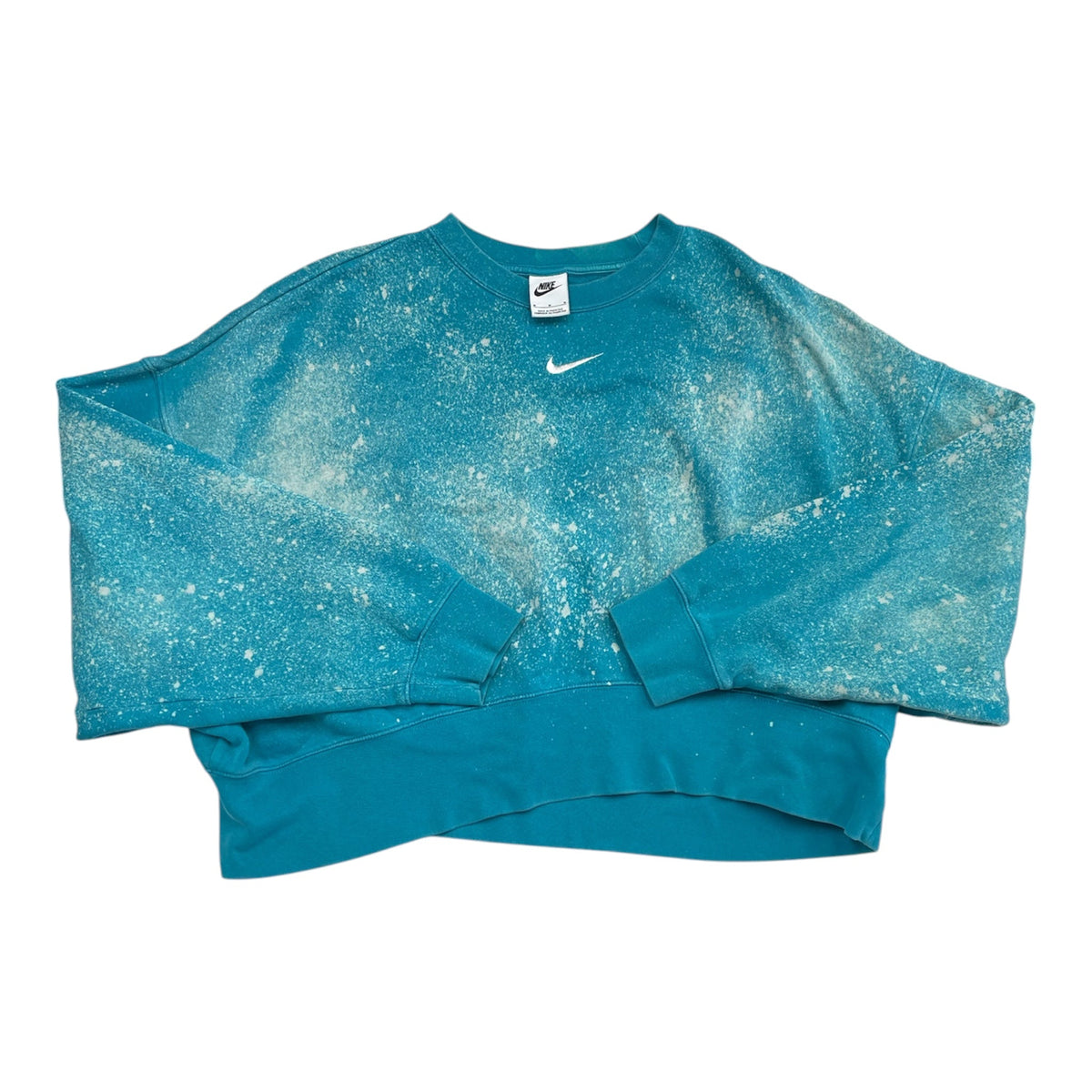 Sweatshirt Crewneck By Nike In Blue, Size:M