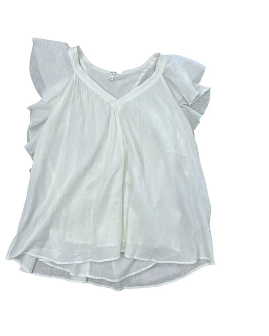 Top Ss By Maurices In Cream, Size:Xs
