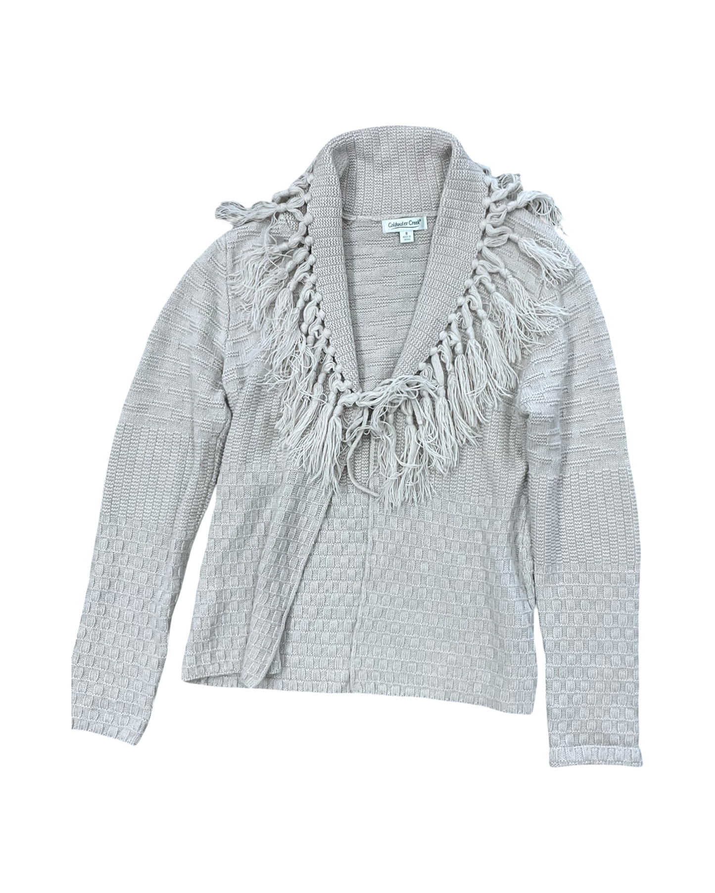 Cardigan By Coldwater Creek In Beige, Size:S