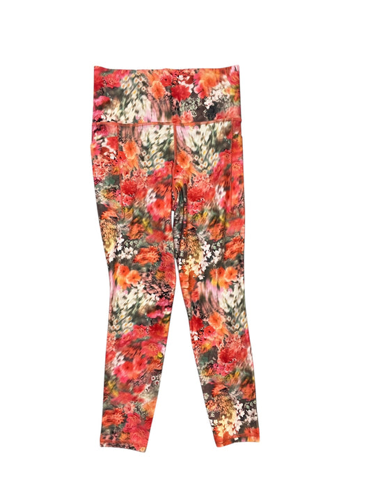 Athletic Leggings By Athleta In Floral Print, Size:S