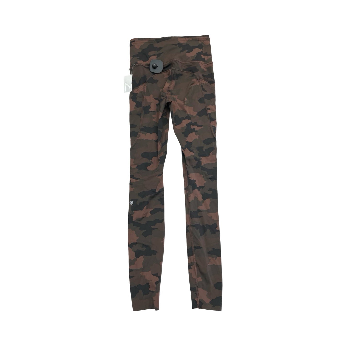 Athletic Leggings By Lululemon In Camouflage Print, Size:4