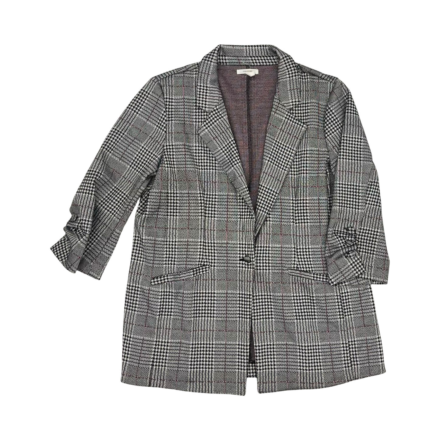 Blazer By Maurices In Black & White, Size:L