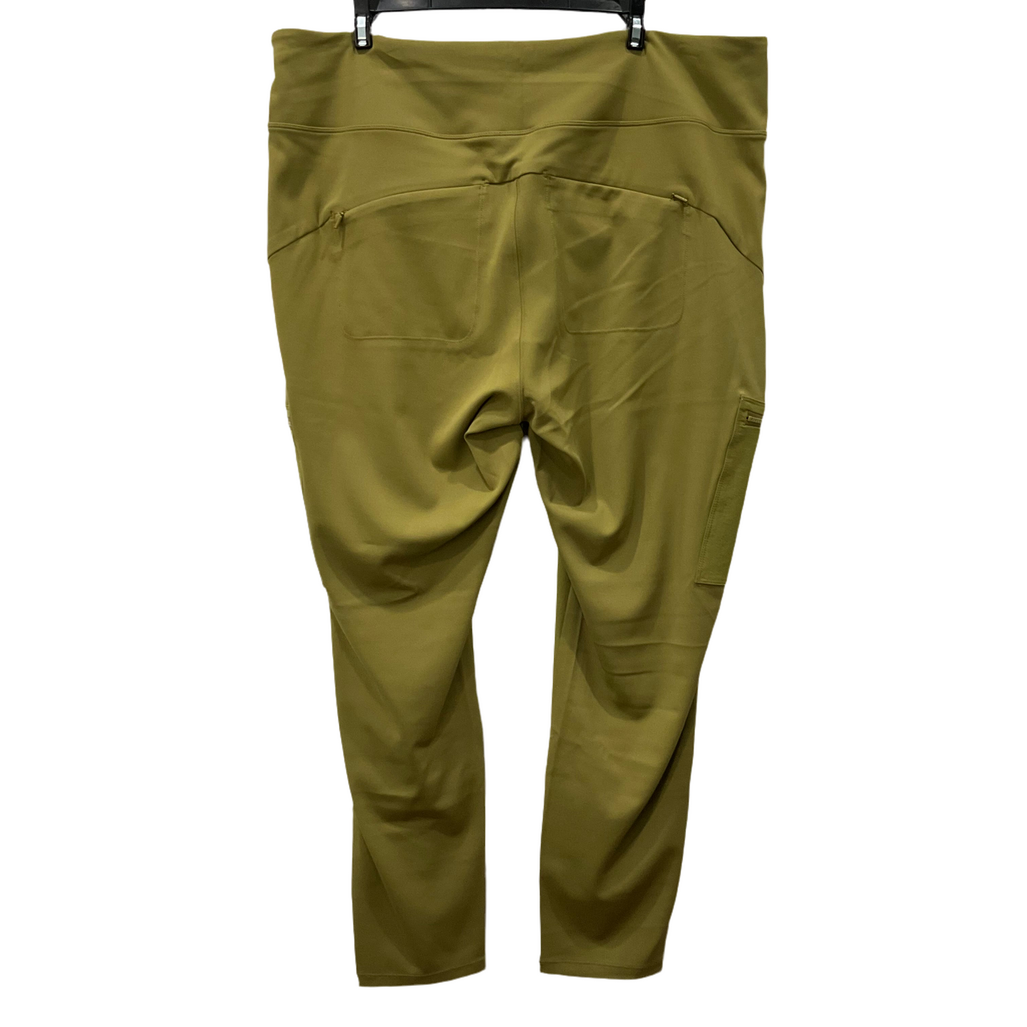 Green Athletic Pants Athleta, Size 22