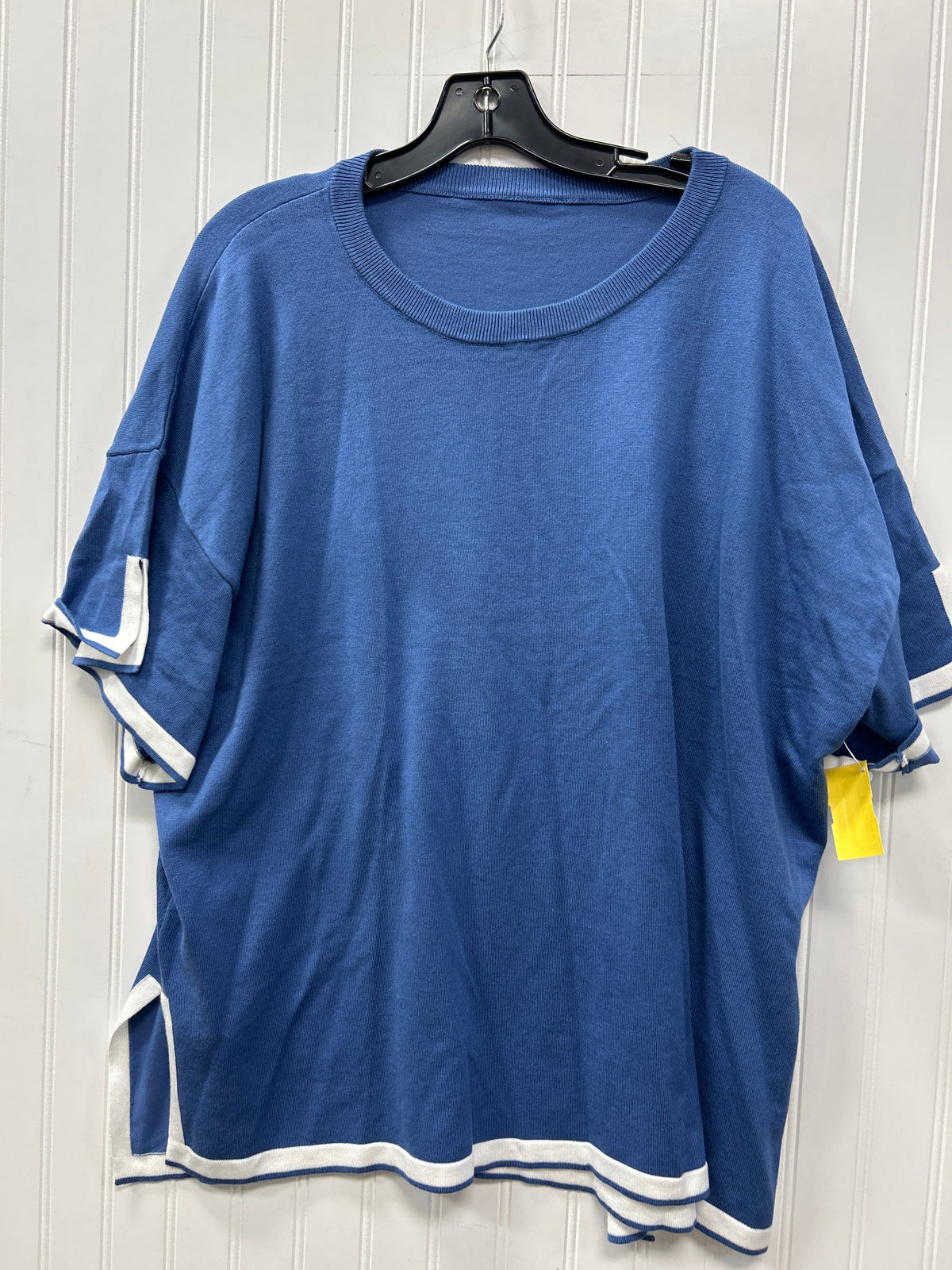 Pants Set 2Pc By Clothes Mentor In Blue, Size:1X