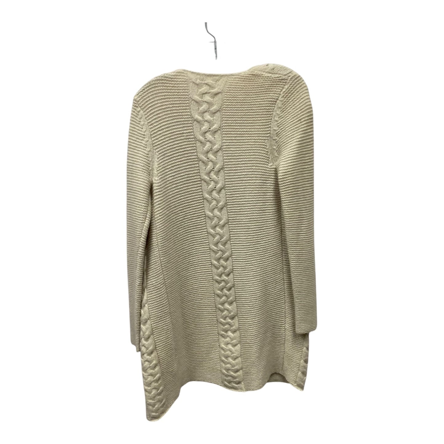 Sweater Cardigan By Boden In Ivory, Size:S