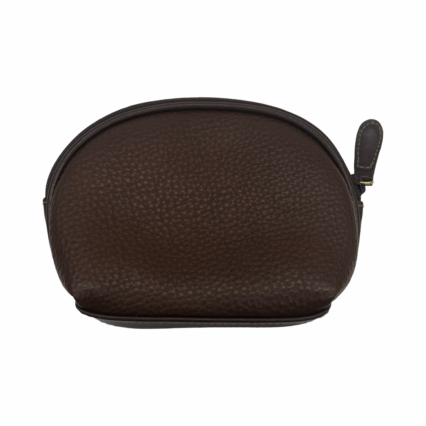 Makeup Bag By Clothes Mentor In Brown, Size:Small