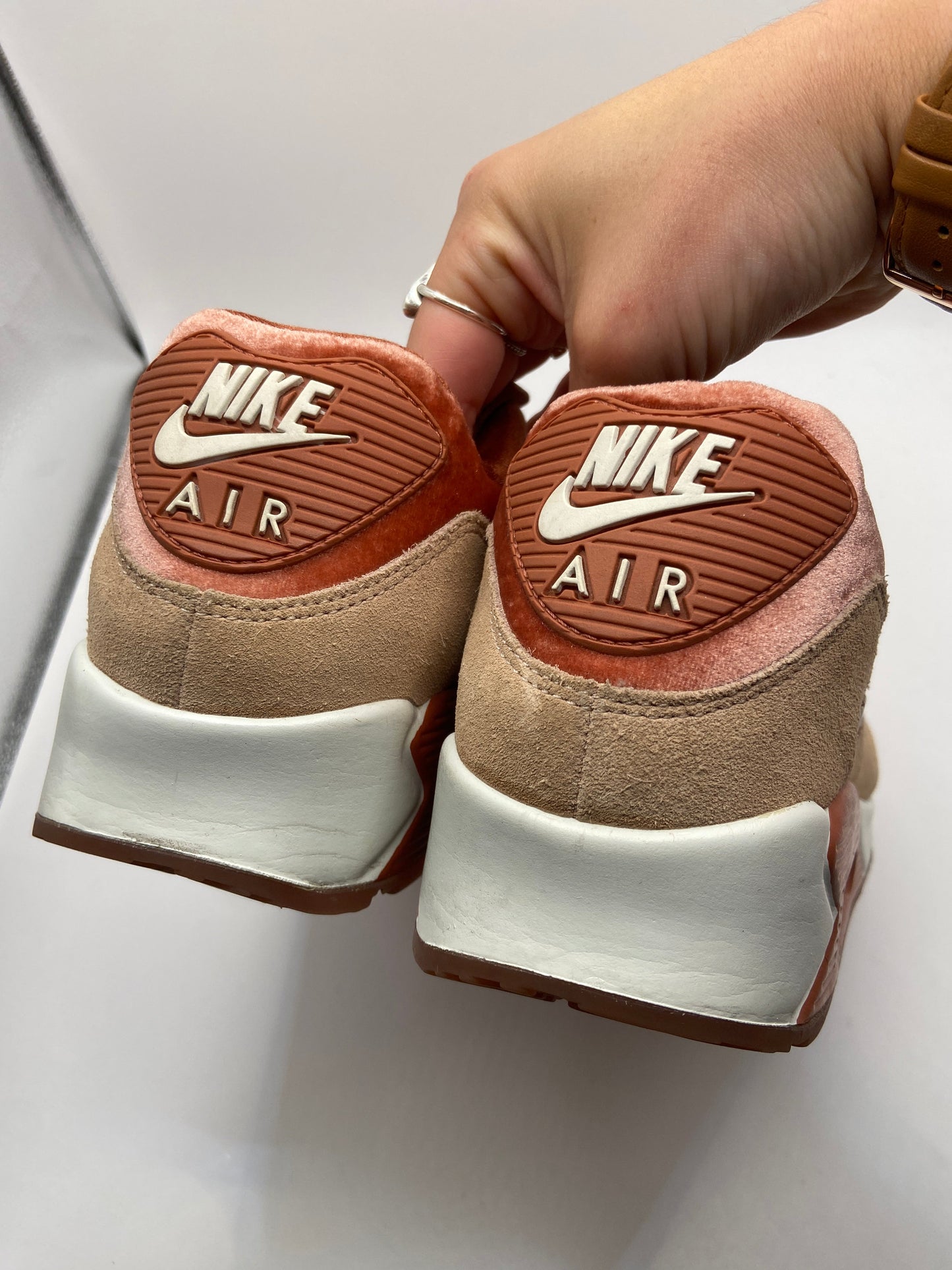 Shoes Sneakers Platform By Nike In Red, Size: 9