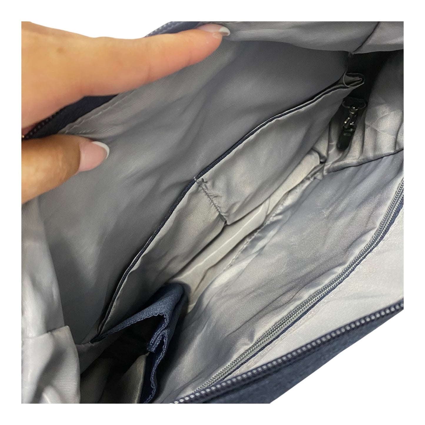 Handbag By Travelon In Navy, Size:Medium