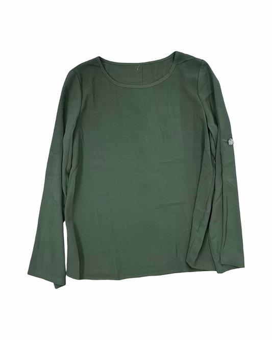 Top Ls By Shein In Green, Size:M