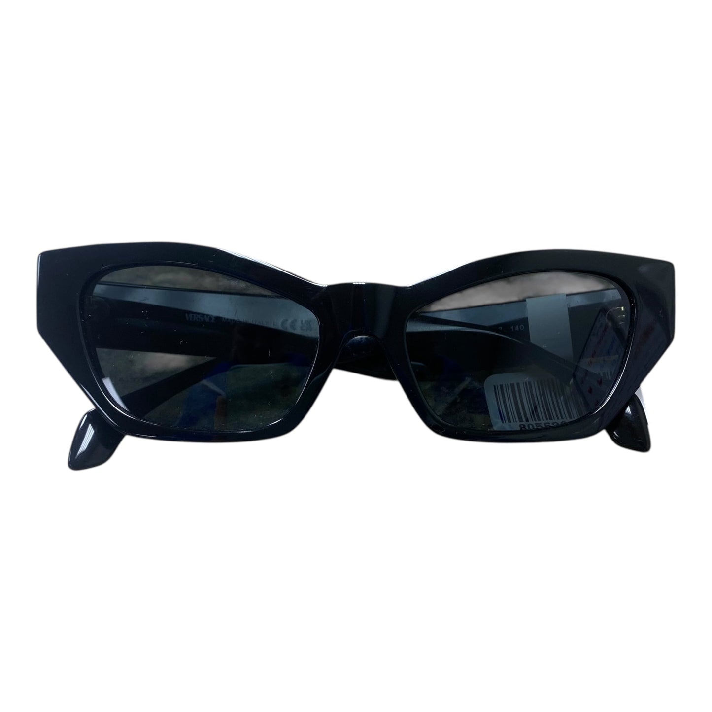 Sunglasses Luxury Designer By Versace In Black