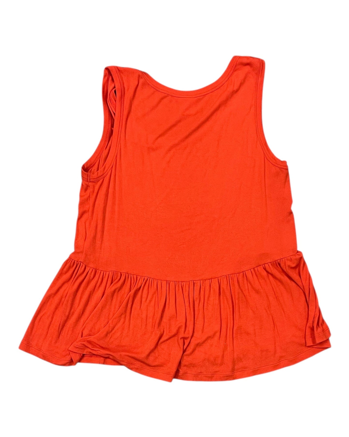 Top Sleeveless By Cabi In Orange, Size:M