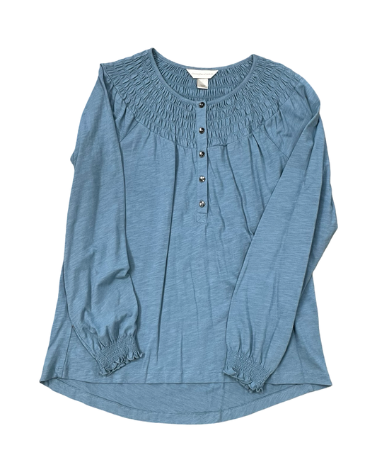 Top Ls By Christopher And Banks In Blue, Size:M