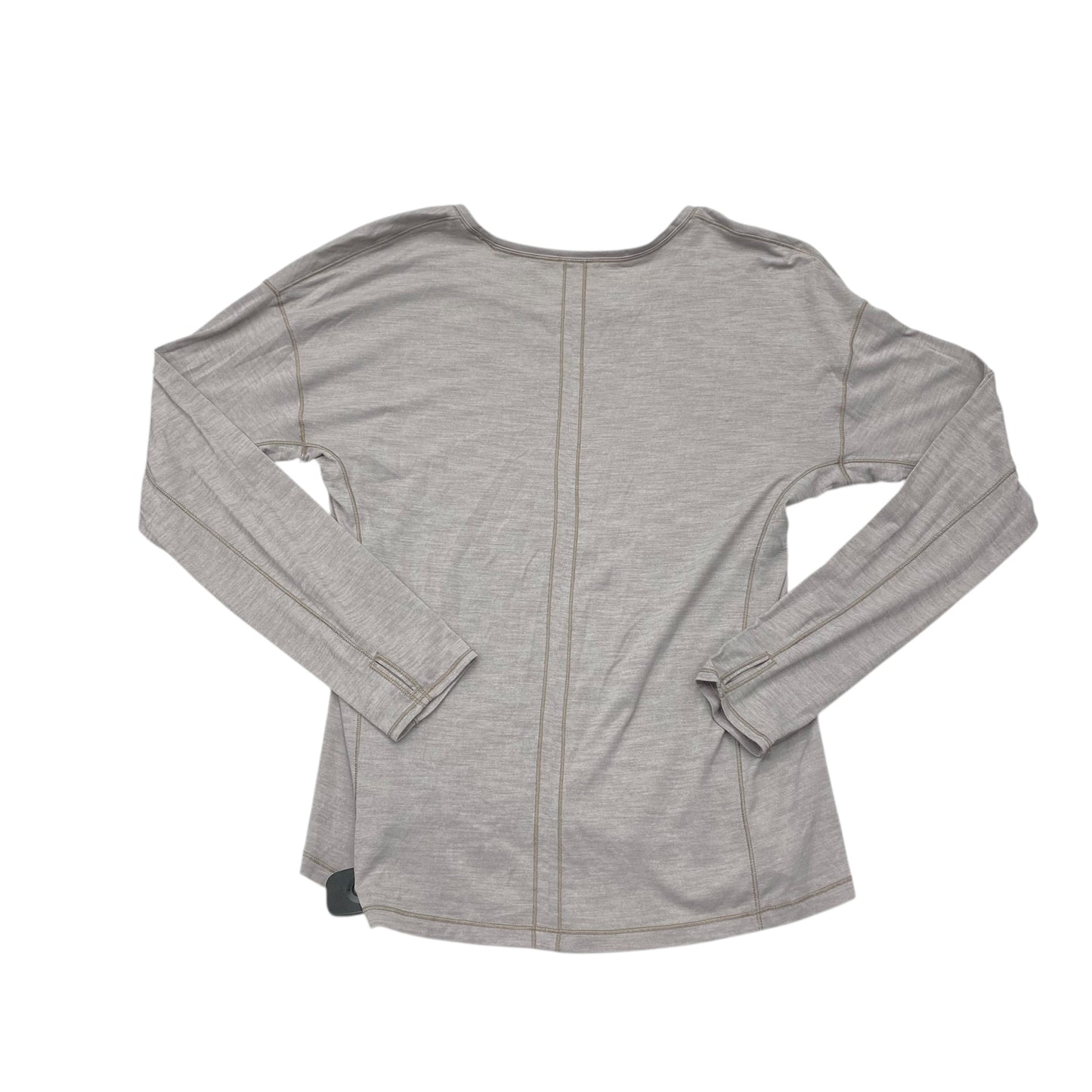 Athletic Top Ls Crewneck By Lululemon In Taupe