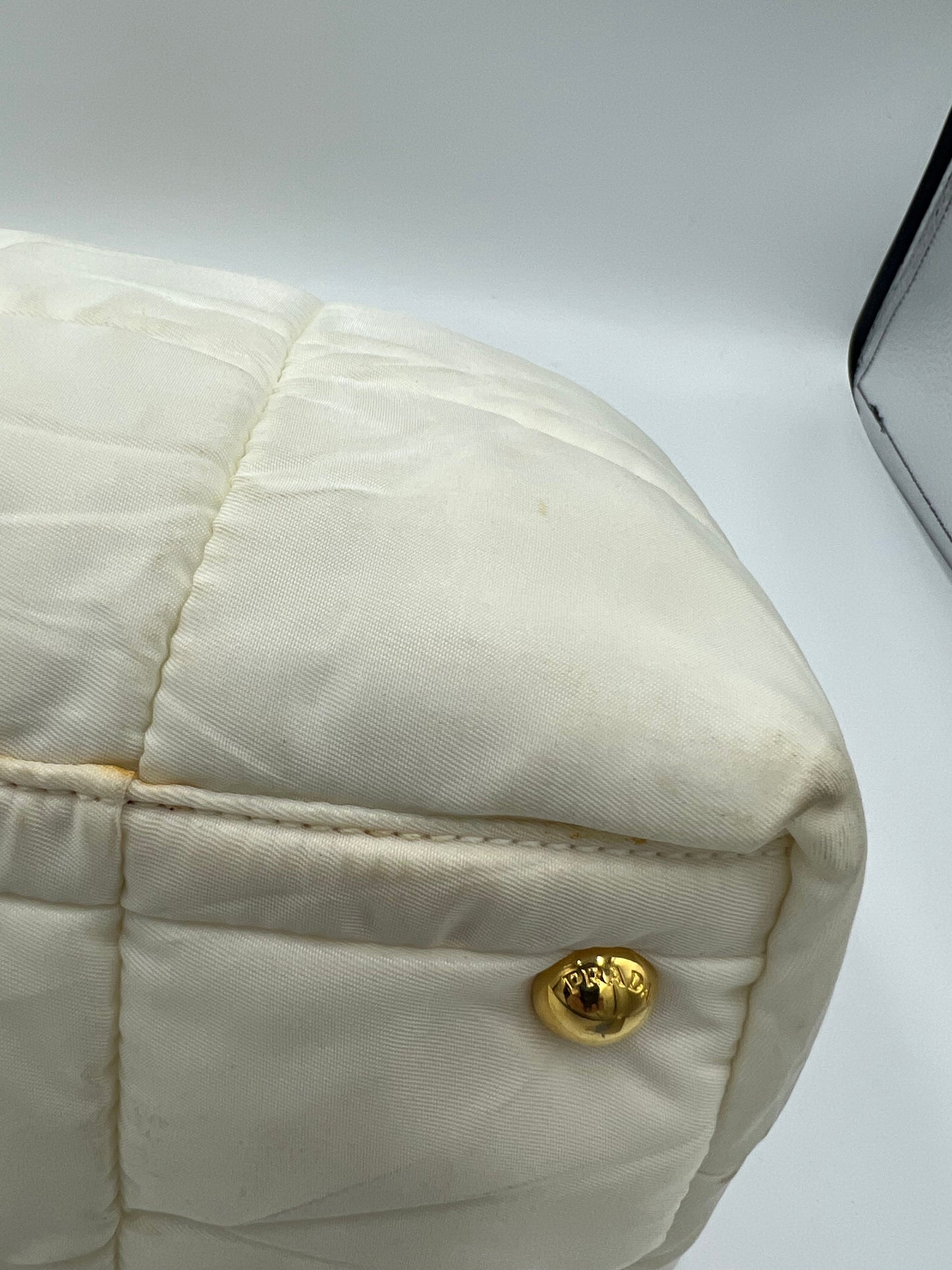 Prada Quilted Puffer Handbag