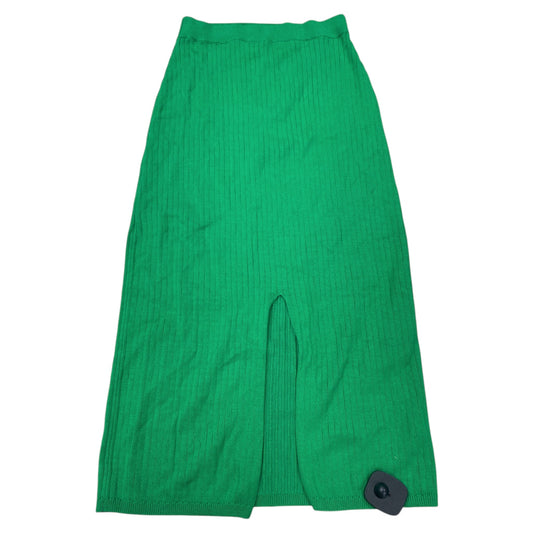 Skirt Midi By Free People In Green, Size:S