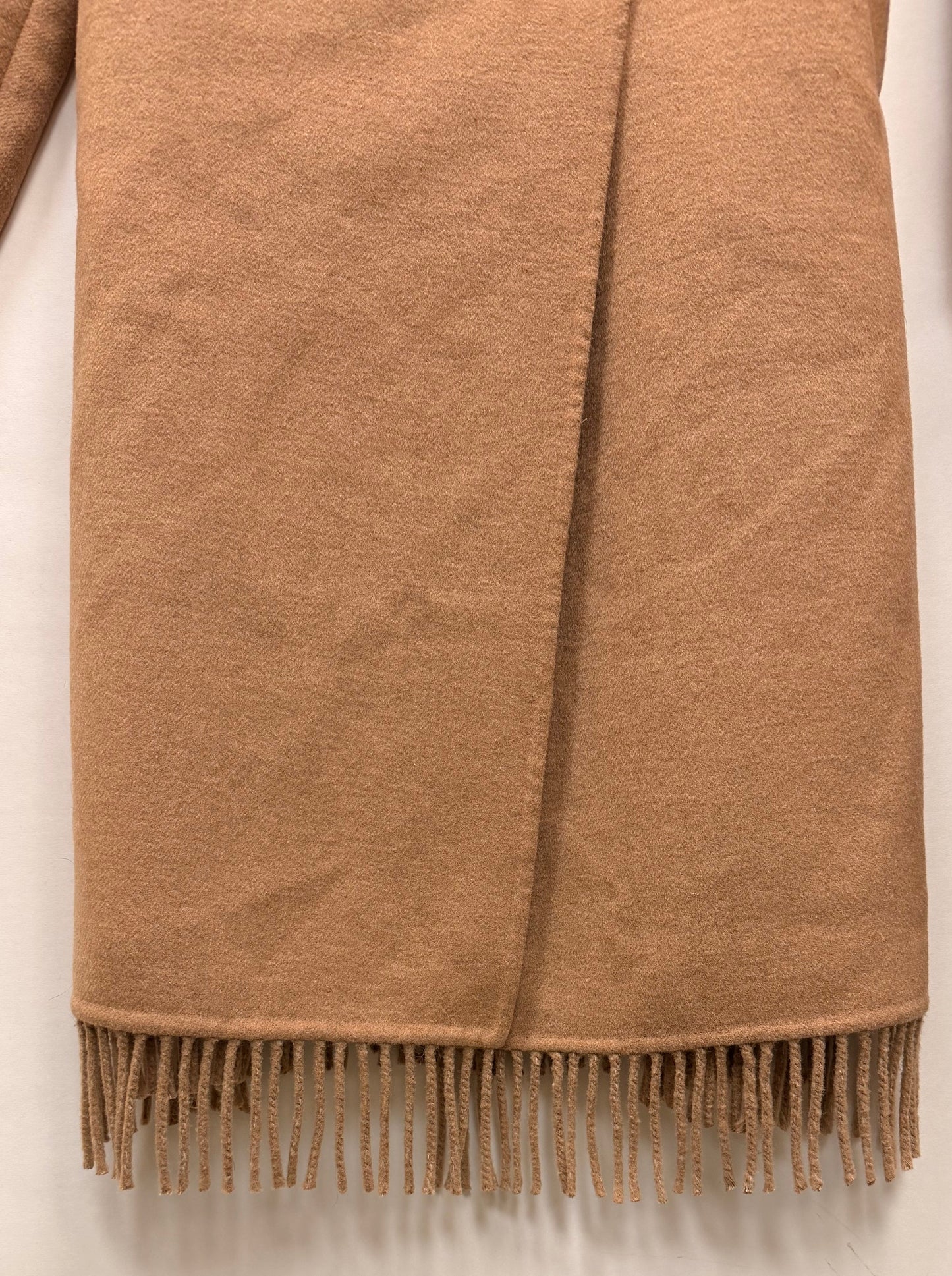 Coat Wool By Vince Camuto In Tan, Size: M