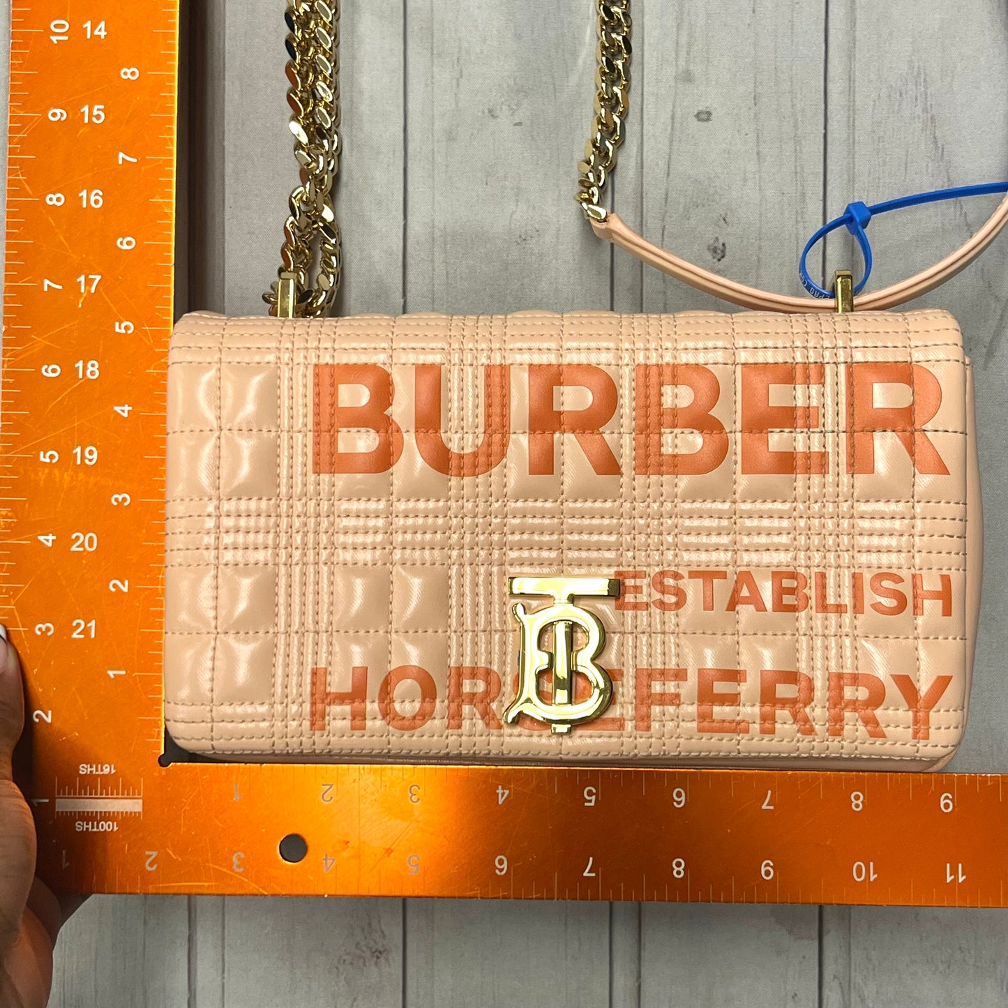 Handbag Luxury Designer By Burberry, Size: Medium